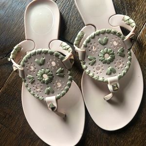 Girls Little Miss Georgica Jelly Sandals Size 12